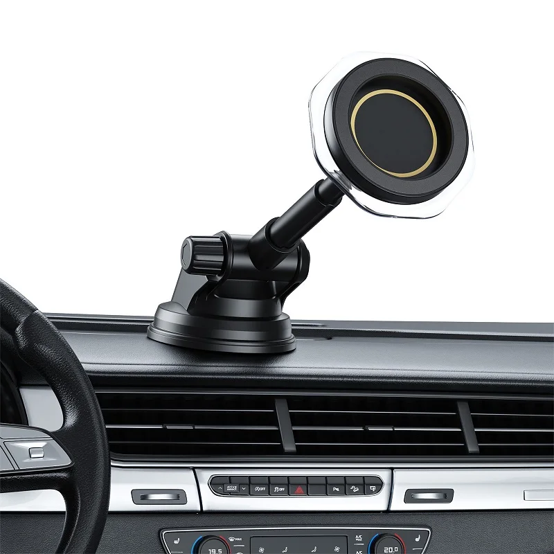 

Автомобильная подставка с сильным магнитом для приборной панели MagSafe, универсальный магнитный автомобильный держатель для мобильного телефона для iPhone 17 16, Xiaomi, магнитное автомобильное крепление