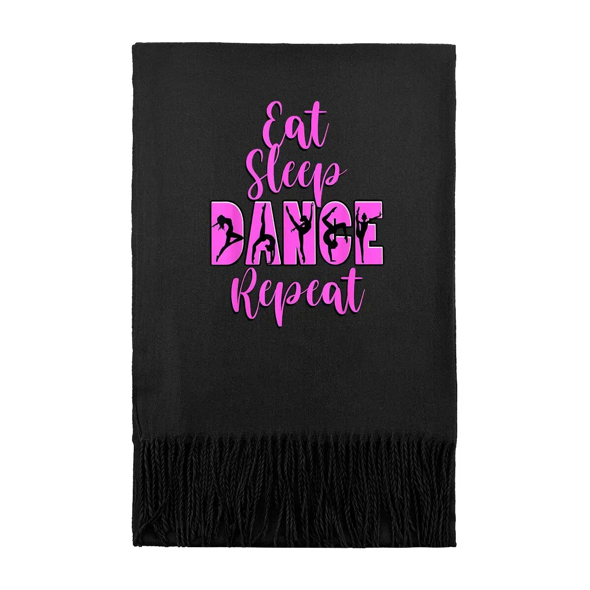 

Eat Sleep Dance Повторите стильный унисекс теплый шарф на шею осень-зима утолщенный холодостойкий шарф с запахом