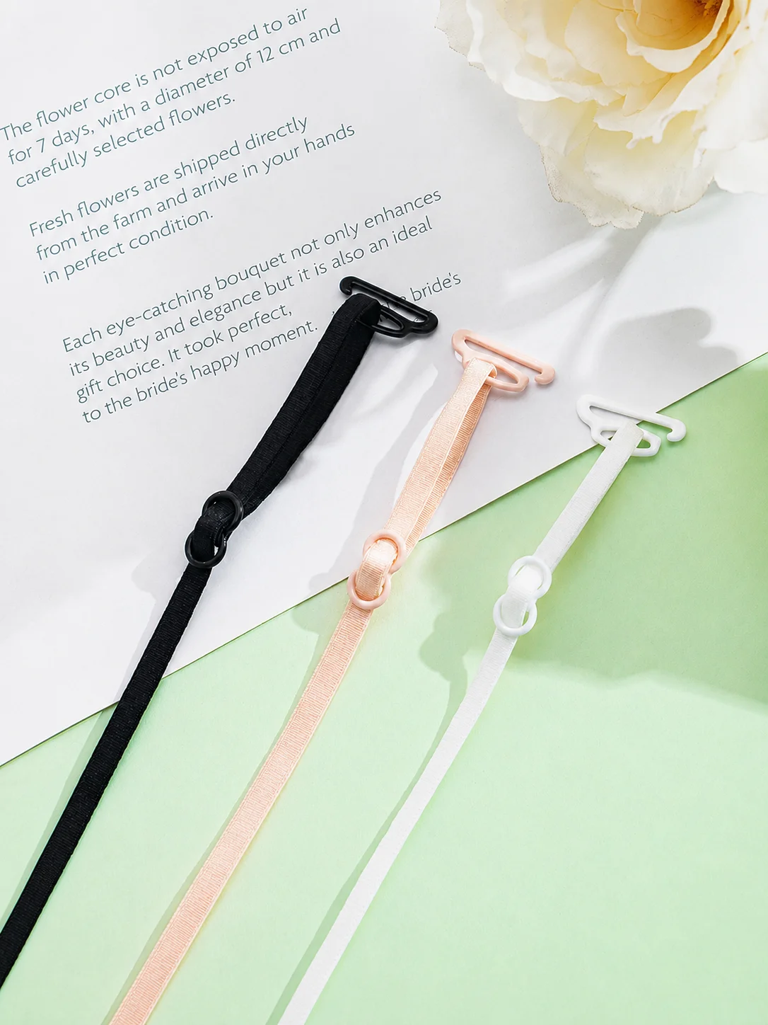Adjustable Bra Straps Women Elastic Replacement Shoulder Straps Invisible Detachable Bra Accessories