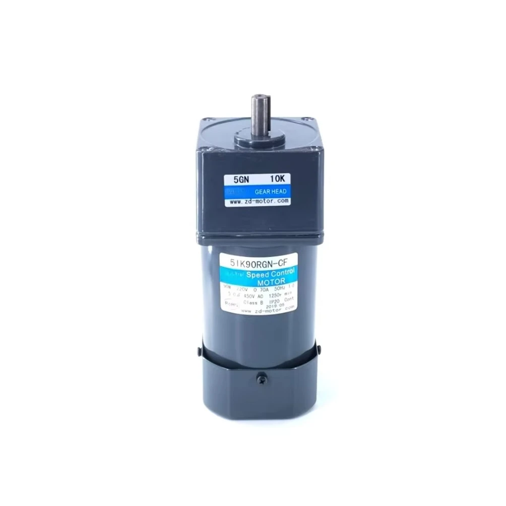 Motor Servo AC Motor Industrial Components with 3-750 Speed Ratio 6W-250W Power 110V-220V AC Voltage Three-Phase