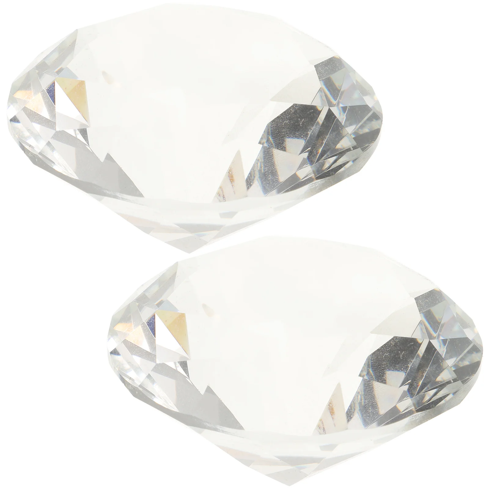 2 قطعة 60 مللي متر الحلي الزخرفية لحفل زفاف عيد ميلاد المنزل لافتة للنظر تصميم إعداد رومانسي