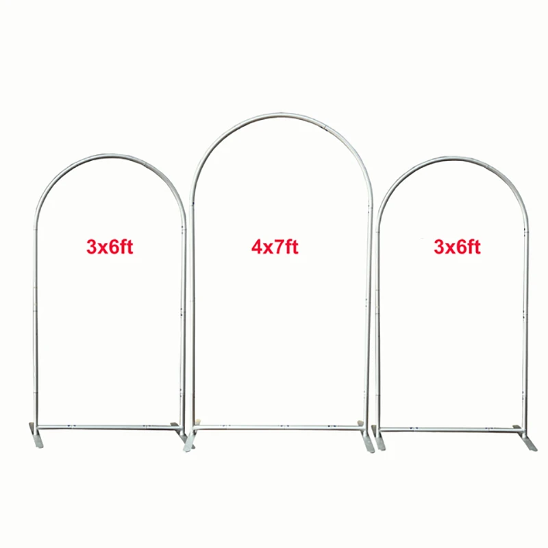 Personalized 3x6 4x7 3x6ft Set Chiara Arch Cover Kids Adult Birthday Party Wedding Marriage Boda Arched Wall Stand Decoration