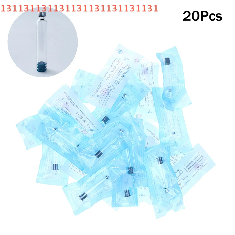 20 pièces pour Injection d'insuline Lilly emballage Portable de haute qualité fournitures médicales cartouches d'insuline bouteille à Cassette vide de 3ml