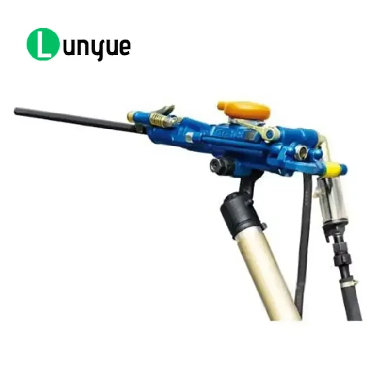 Pusher Leg Rock Drill Pneumatic Air Leg Jackhammer for Mining Tunneling Quarrying Construction Heavy Duty High