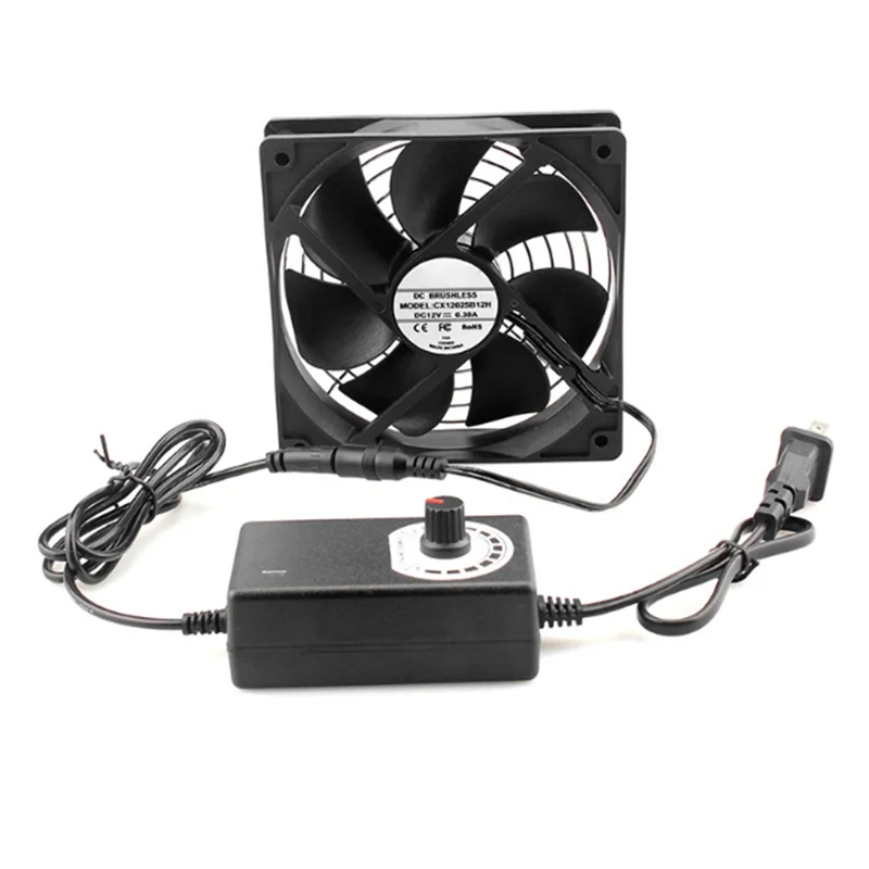 

X11A Cooling Fan With Belt Controller Multi Functional Chassis Workstation Cooling Fan US Plug