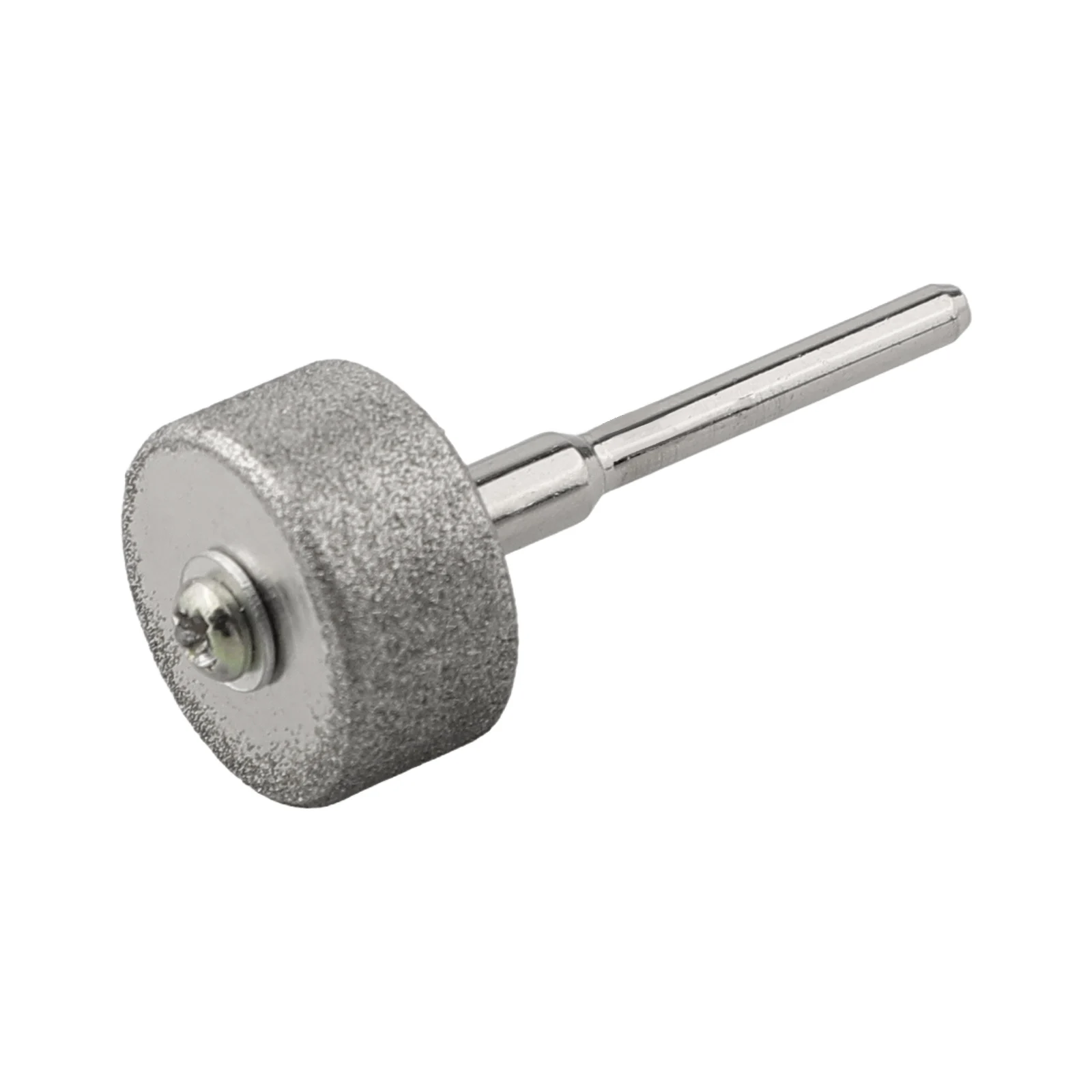 1/3pcs 2inch Grinding Wheel With 1/8inch Mounting Mandrel For Drill Grinder Rotary Tool For Metal Glass Precious Stones Magnetic