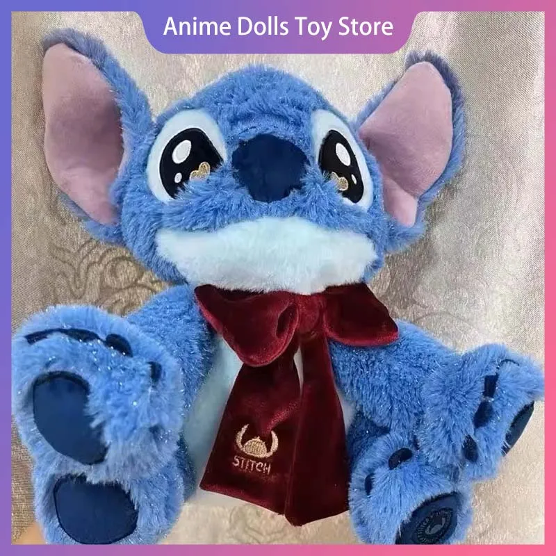 

Плюшевая кукла Stitch Disney Wishing Messenger Series, плюшевая игрушка, аниме, мультфильм, милая Peluche Kawaii, коллекция декора комнаты, подарок для детей