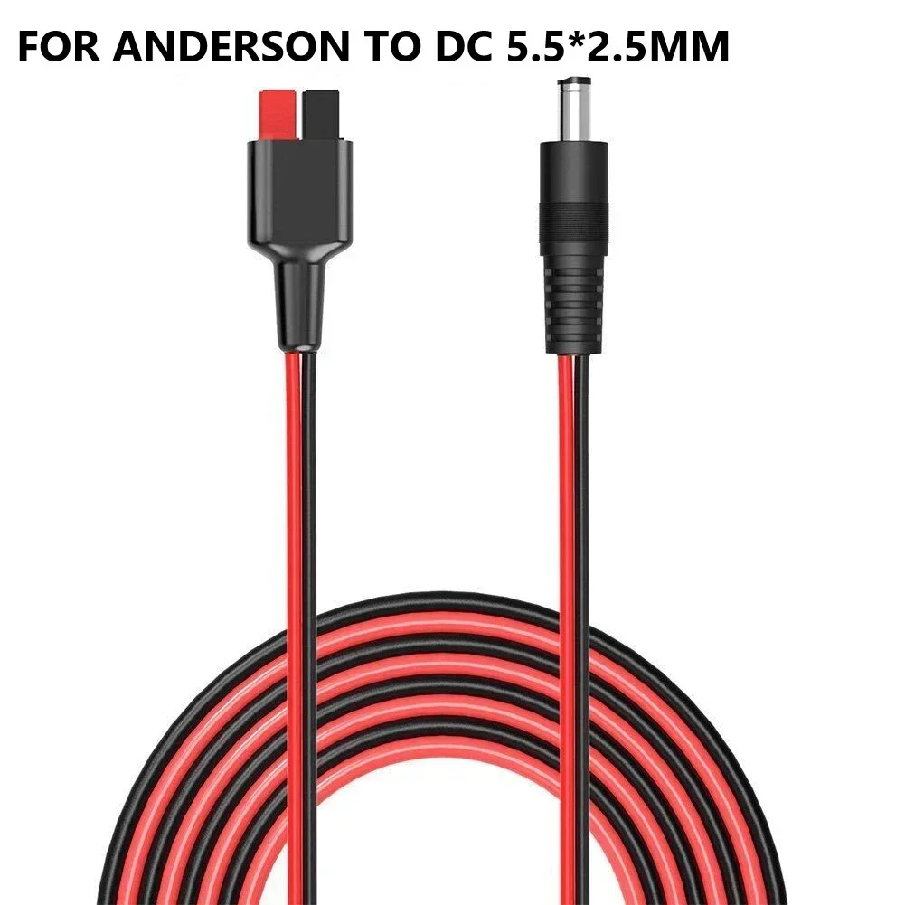 30A Power Pole Connector For Solar Adapter Cable DC 5.5x2.5mm Solar Panel Cable Connect Home Replacement Accessories