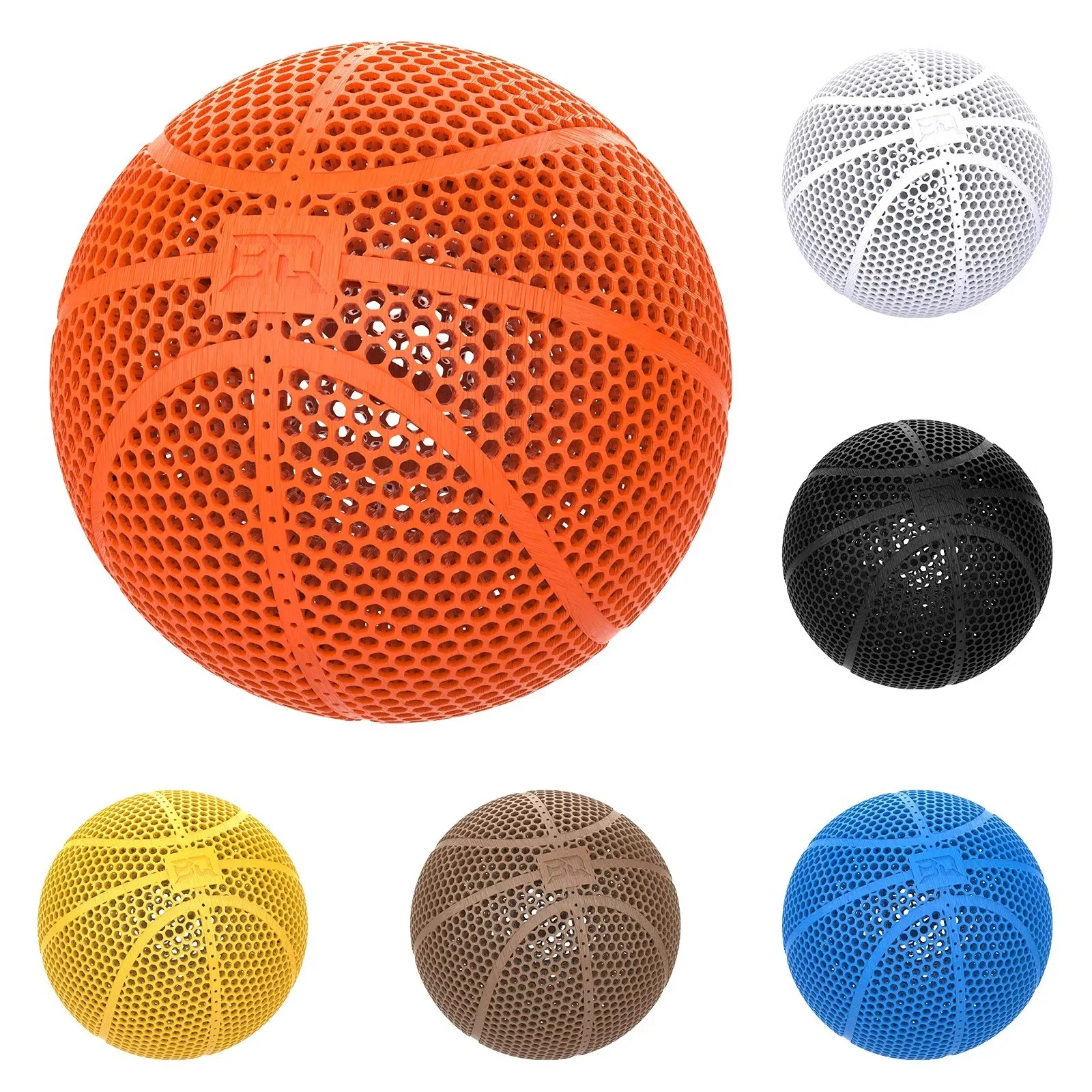 1.75mm 3D Printed Airless Ball Noise Reduction Basketball for Children