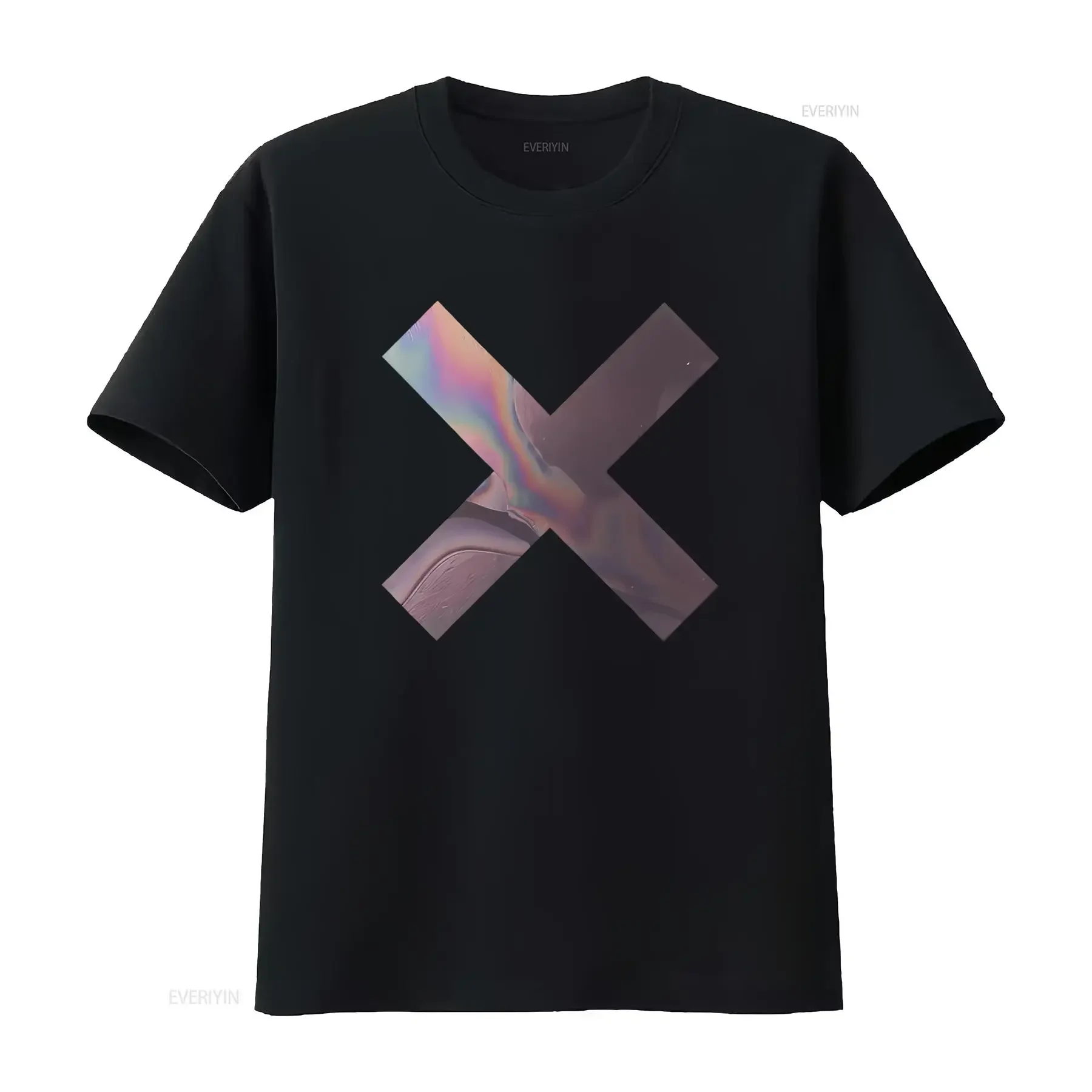 THE XX Coexist Cross Logo T Shirt Indie Style for Adults Kids in Amsterdam vintage Washed Soft Unisex Casual designer clothes
