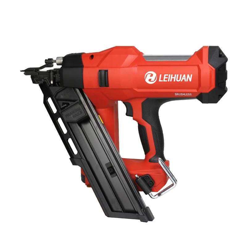 LEIHUAN DCFN3490 Pure electric lithium battery dowel gun woodworking nail gun