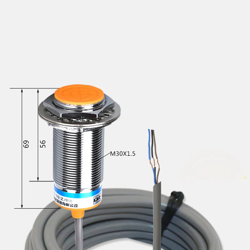 LJ30A3 Inductive Proximity Sensor Switch M30 15MM 30MM NPN PNP DC 6~36V BX/BY/AX/AY/EX/DX/EZ/DZ Induction Metal Switch for MCU