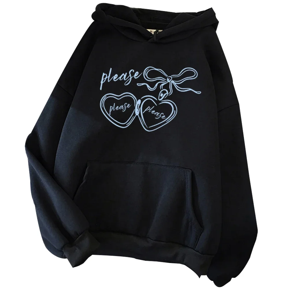 

Sabrina Carpenter Hoodie Unisex Harajuku Long Sleeve Sweatshirts Streetwear Hoodies Please Please Please Music Hoodie