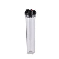 20 Zoll Haustier transparente Filters chale Haushalt Wasser auf bereiter Vorrohr filtration großen Durchfluss ganzen Haus zentralen Wasser auf bereiter