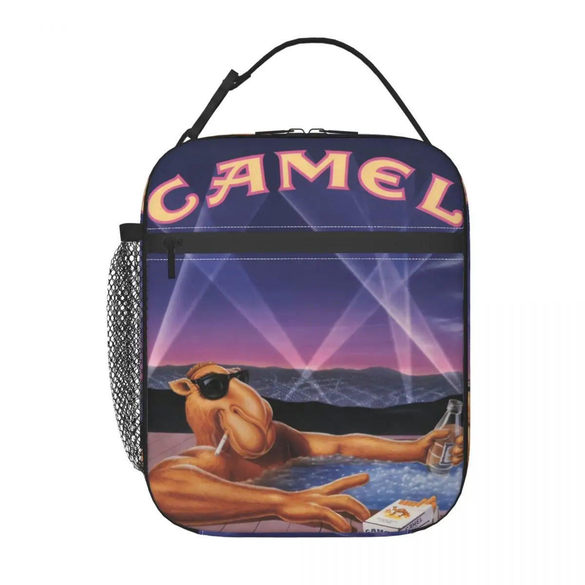 

CAMEL JOE Insulated Lunch Bag Tote Food Handbag