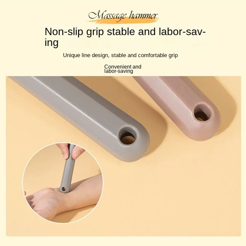 

Cartoon Cat Knock Massage Tool Elastic Round massage head Muscle Massage Stick Meridians Acupoint Percussion Massager Hammer