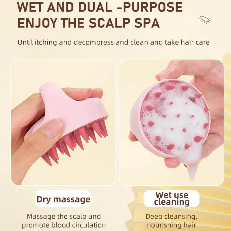 Vibrant Colored Massage Brushes Ideal for Body Meridian Stimulation at Home Beauty Salons
