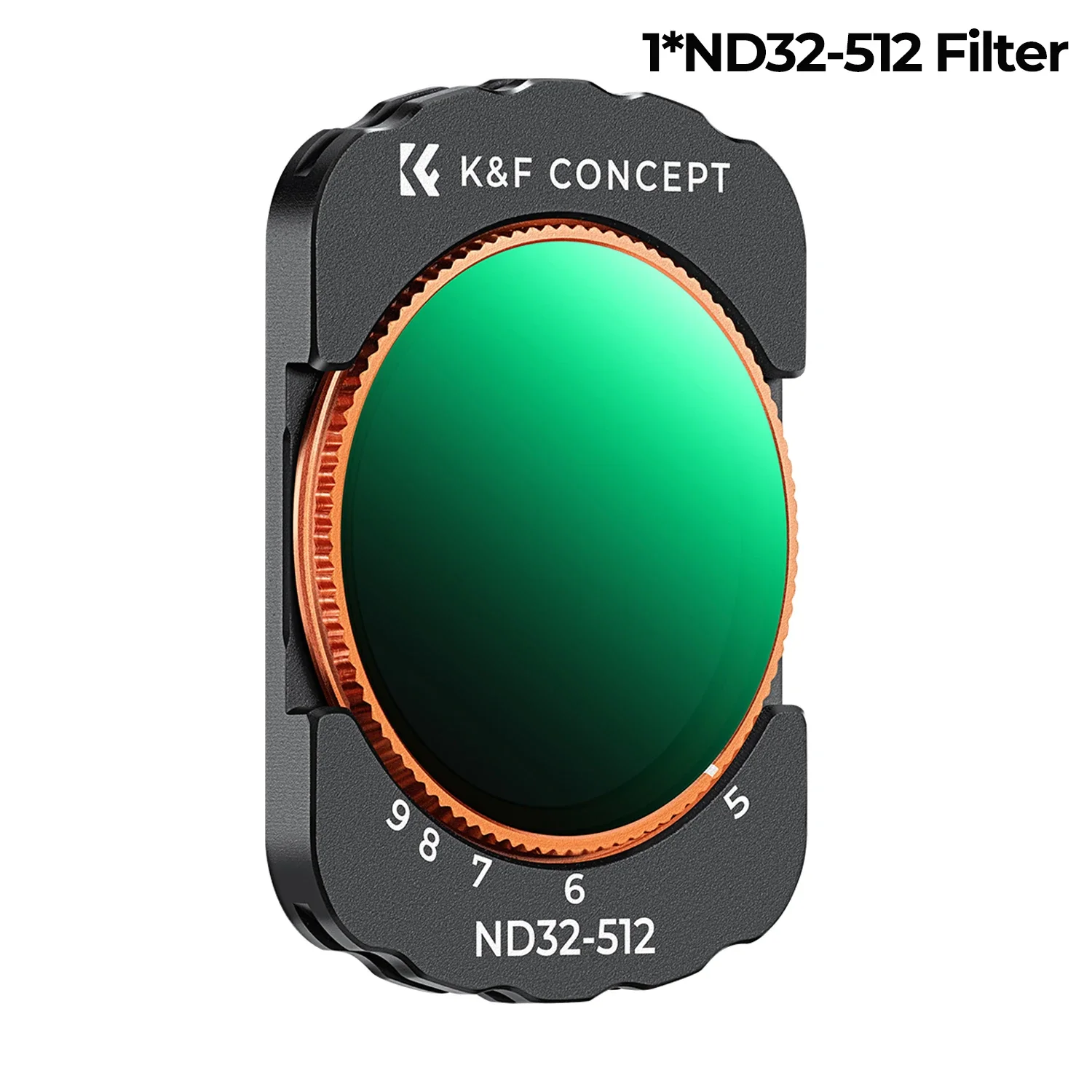 K&F CONCEPT Magnetische Lensfilter voor DJI Osmo Pocket 3 Verstelbare ND2-32 ND32-512 UV CPL ND/PL Black-Mist 1/4 Optionele Filters