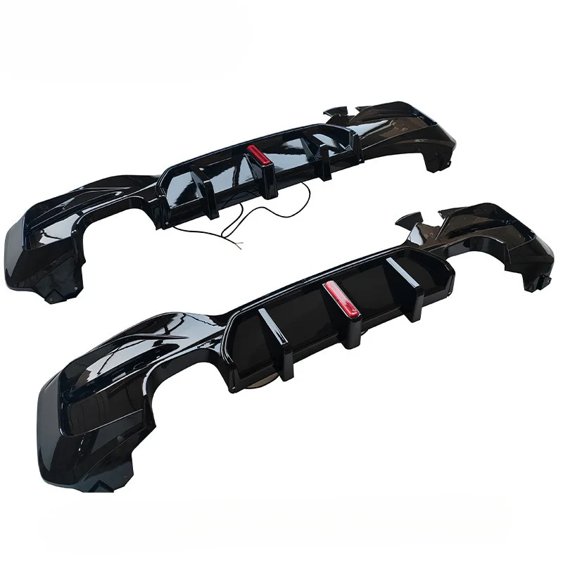 

Suitable for BMW 1 Series Rear Lip F20 Late Model MP Version with Lights Rear Lip Carbon Texture Four Outlet Rear Spoiler Dual O