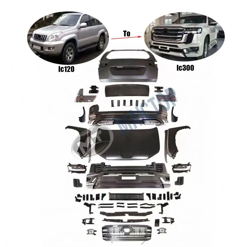 Maictop Kit de Para-choques para Toyota Land Cruiser Prado 120 e 150 – Tudo o que Preciso Saber Antes da Instalação