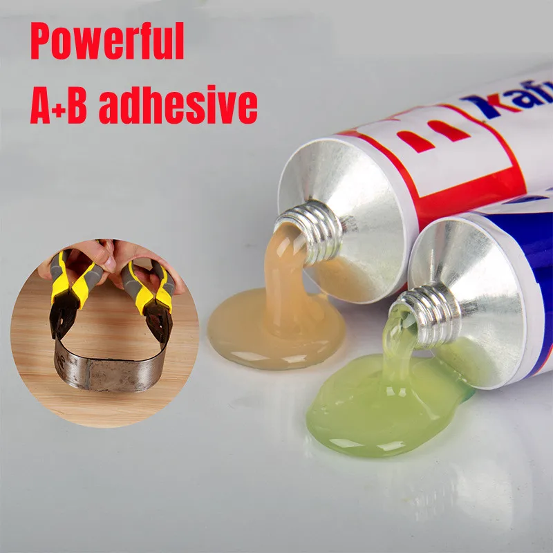 Kafuter A+B Glue 70g Acrylate Structure Glue Special Quick-Drying Glue Glass Metal Stainless Waterproof Strong Adhesive Glue