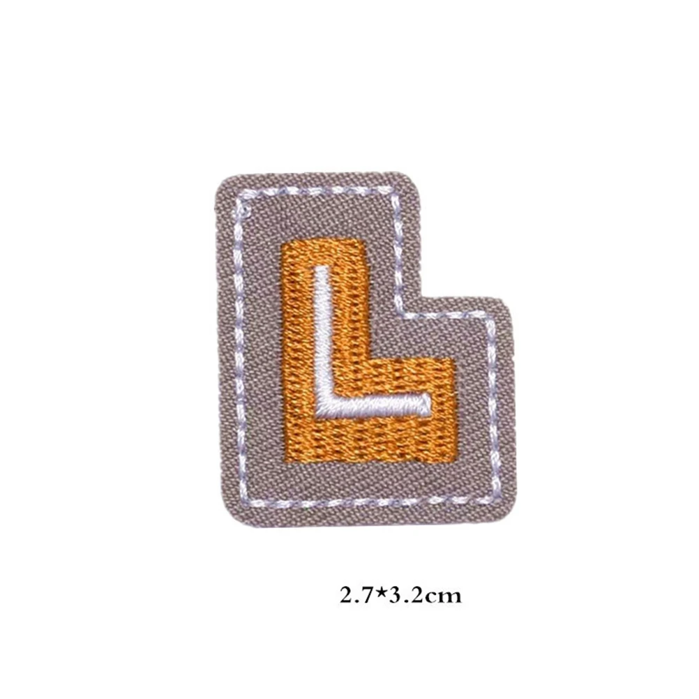 

Embroidered Appliques Patch Stickers Bright Colored Decorative Iron On Patches Sewing Accessories DIY Craft