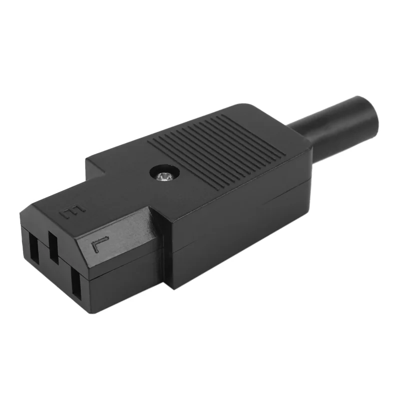 

30 шт. IEC 320 C13 гнездовой адаптер 3-контактная розетка шнур питания сменный разъем-новый