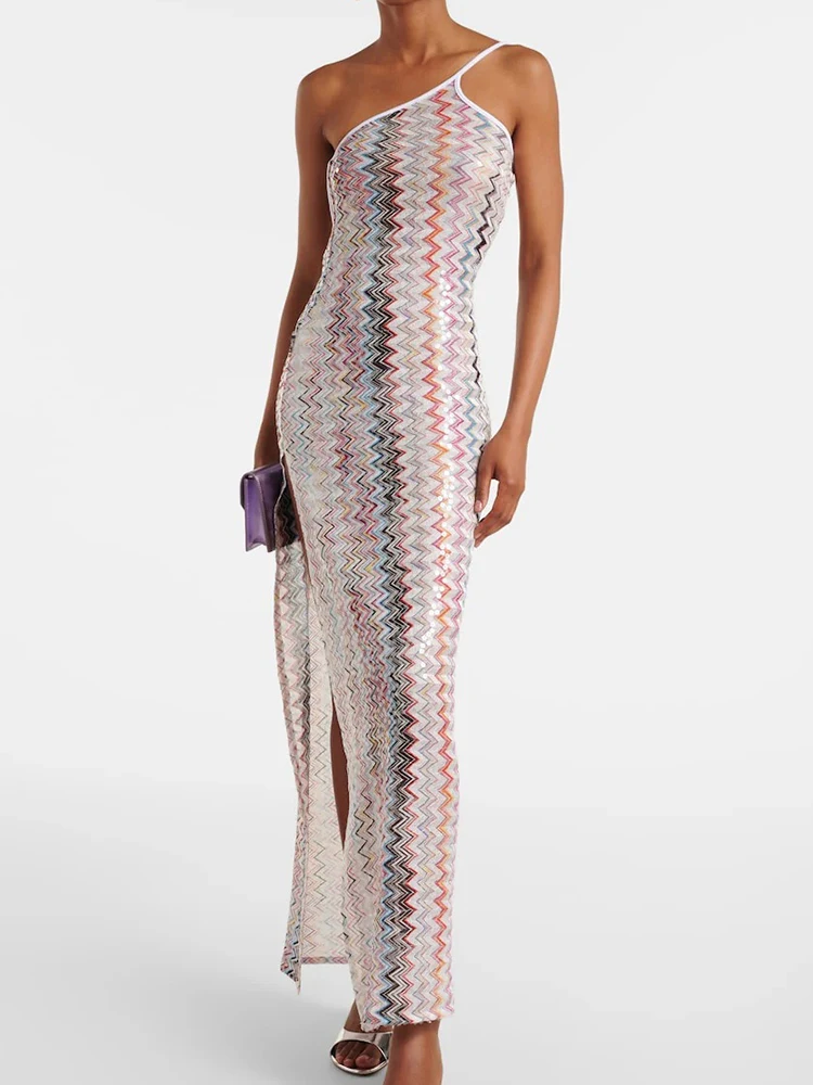 Neue Damen Sommer Ärmellose Sexy Ausgeschnittene Maxikleider Schicke Bedruckte Patchwork Casual Partykleider Einfache Damenkleider 2026 Vestido