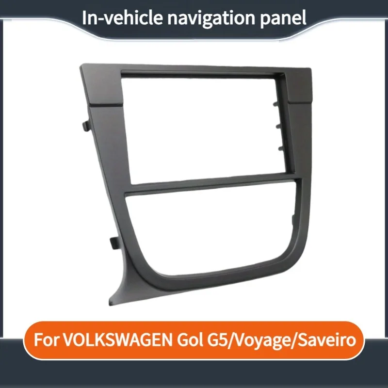 Marco estéreo para coche, Panel de salpicadero, reemplazo a prueba de desgaste para VOLKSWAGEN GOLF G5 Gol G5/Saveiro, actualización de tablero