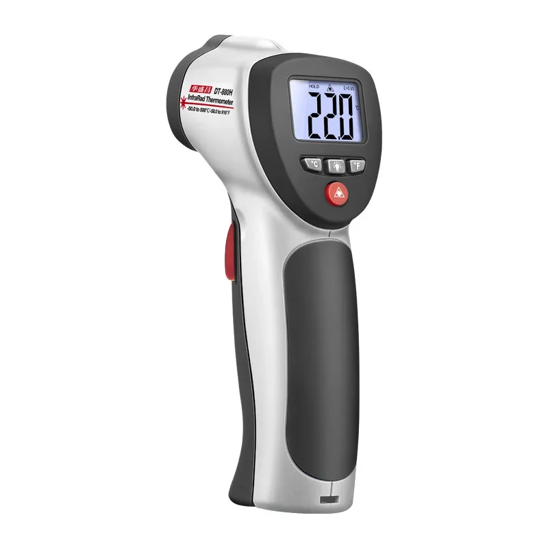 DT-880H DT-882H Industrial Thermometer Portable Handheld Infrared Thermometer Measuring -50 To 500 ℃ Object Thermometer