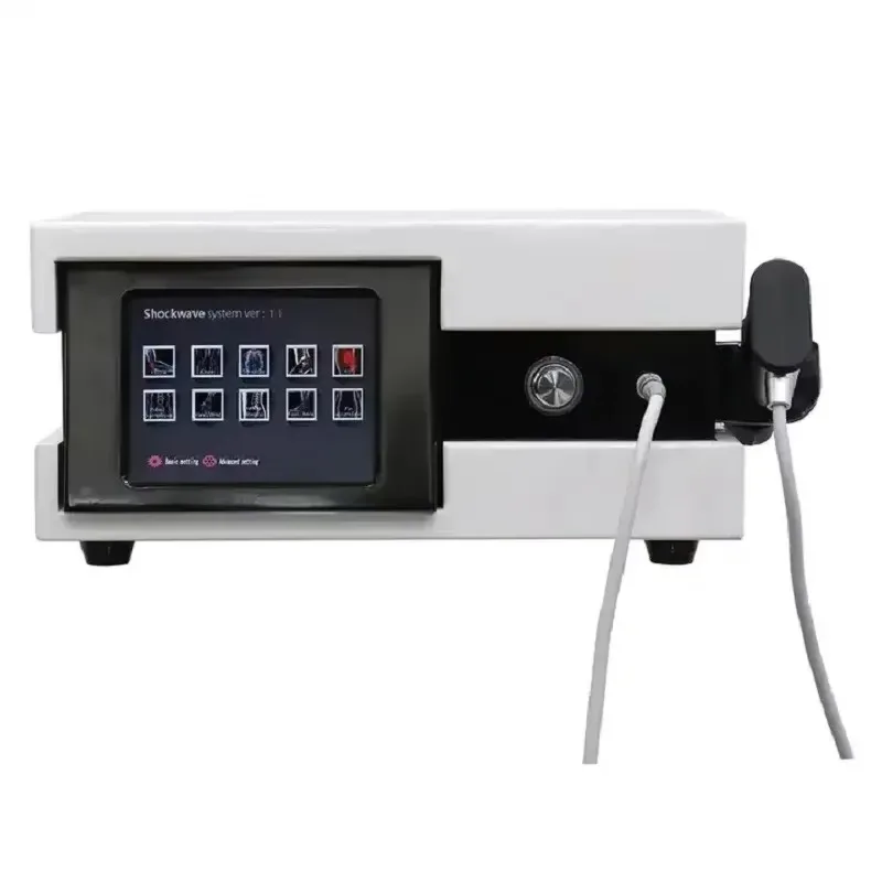 2026 Physical Touch Screen Shockwave physiotherapy Machine With 6 Heads Relieve Muscle Pain Relief Pneumatic Shock wave