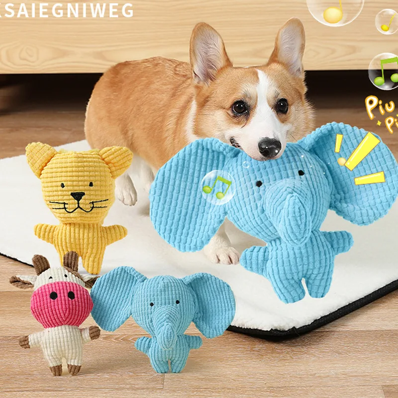 

Cross-border pet plush toys, grind-resistant teeth cleaning, corn wool sounding toys, dogs, cats, pet toys