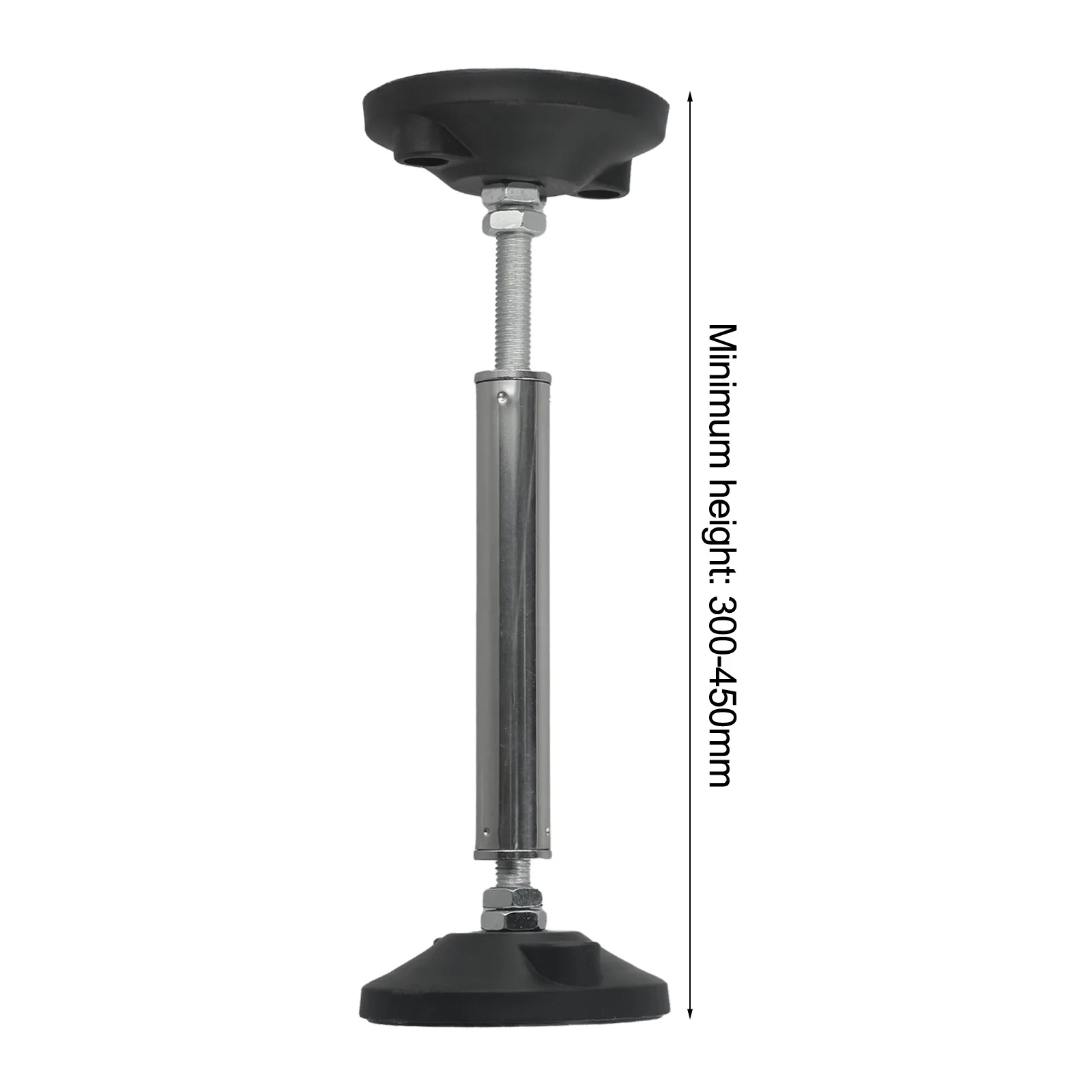 Cabinet Support Leg Stainless Steel Bracket Home Improvement 23cm-37cm Bathroom Cabinet Rod Dual-thread Design