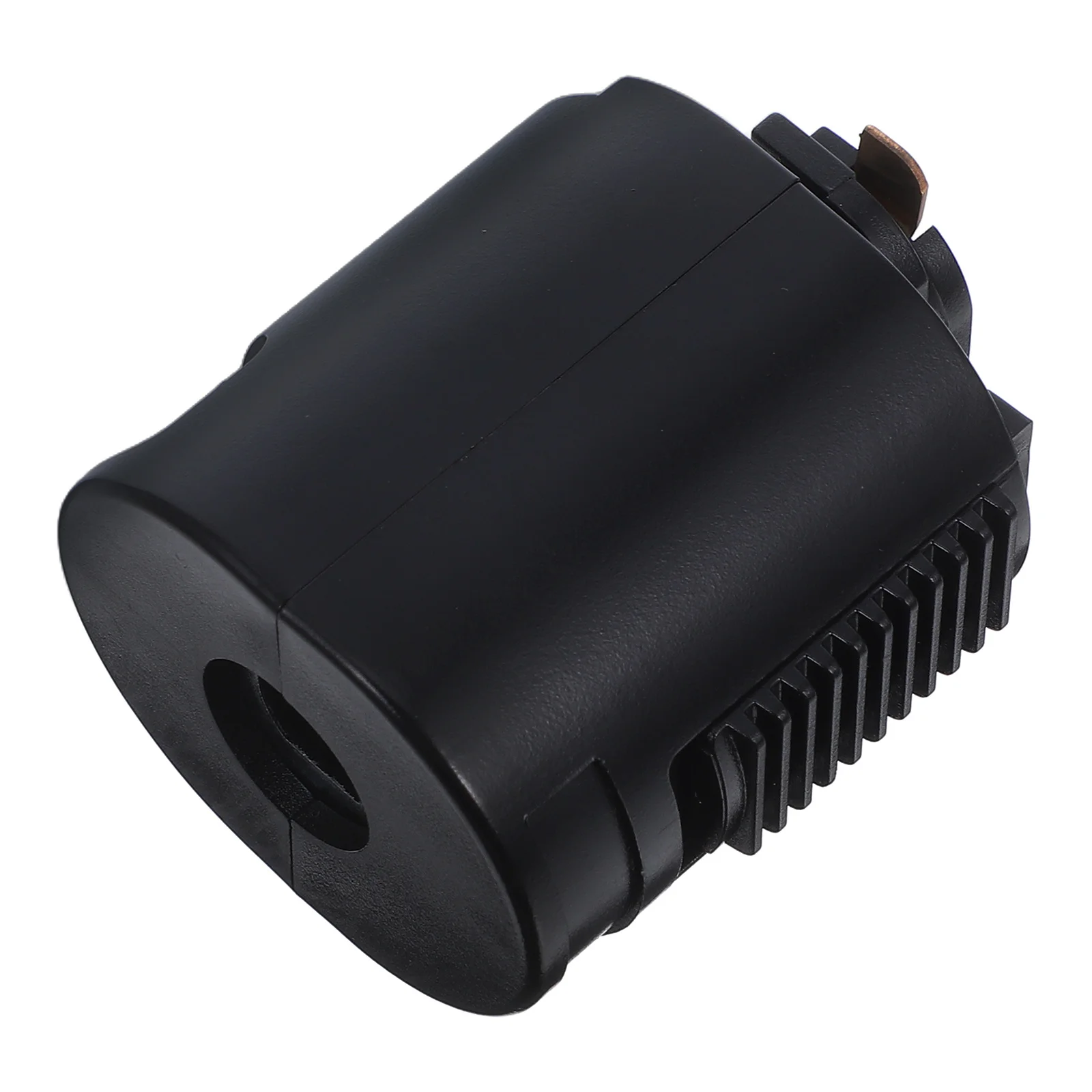

Heavy Duty Track Light Adapter Rail Head Connector High Strength Pc Material Black Lighting Accessory