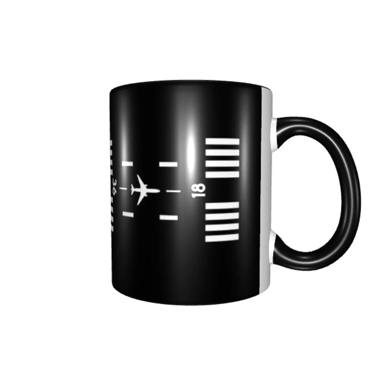 Custom Airport Runway Traffic Controller Coffee Mug DIY Aviation Airplane Pilot Aviator Ceramic Mug Creative Gift 2