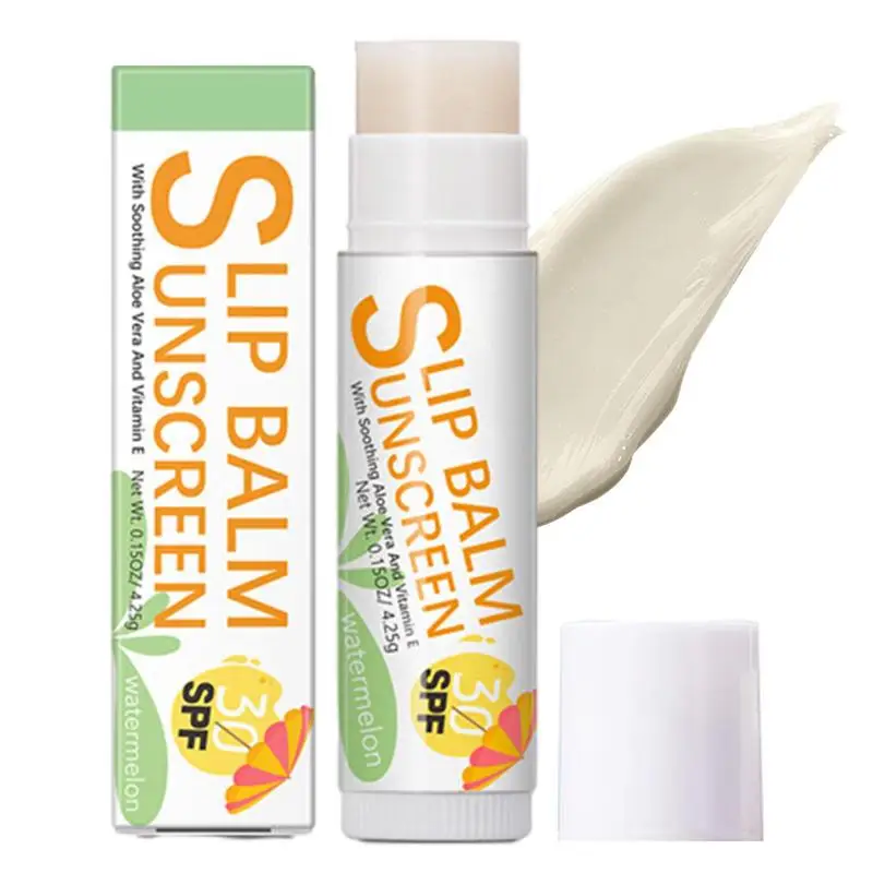 Sunscreen For Lips Bum Sun SPF30 Lip Sunscreen Lip Sunscreen Travel Size Sunscreen For LipsProtects Soothes Moisturizes Lip Care