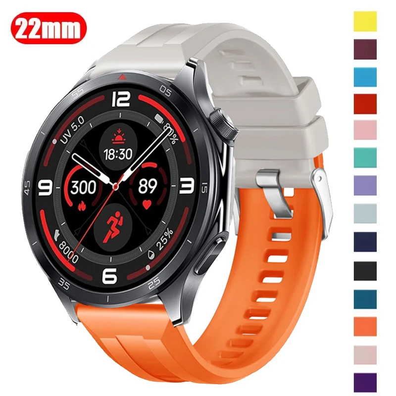 22Mm Sport Silicone…