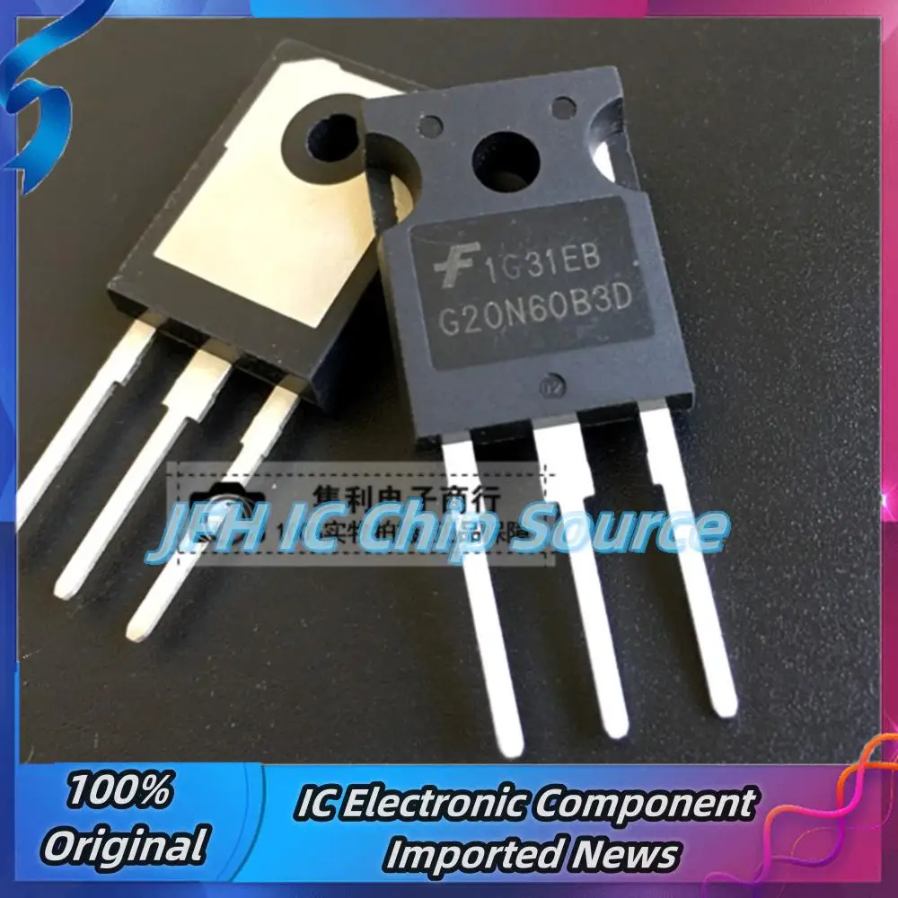 5 個-10 個 G20N60B3D HGTG20N60B3D IGBT TO-247 600V 40A 最高品質