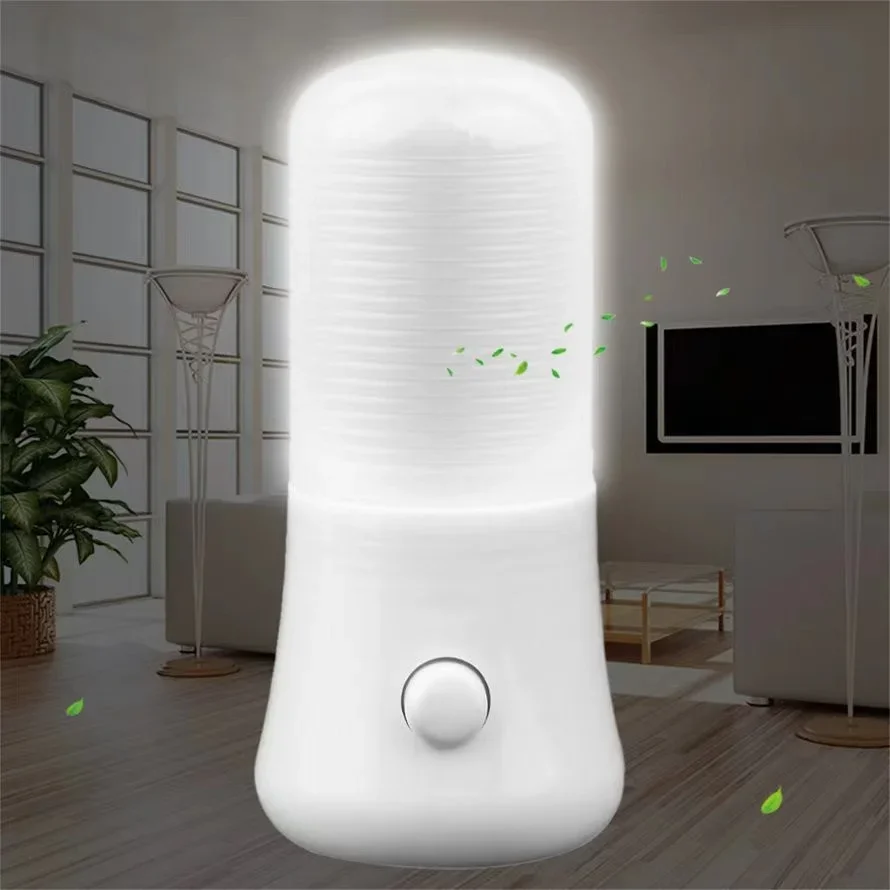 Mini luces LED de noche blancas, interruptor de encendido/apagado, decoración de dormitorio, lámparas de pared con enchufe estadounidense para habitación de niños, lámpara de noche, blanco frío y cálido