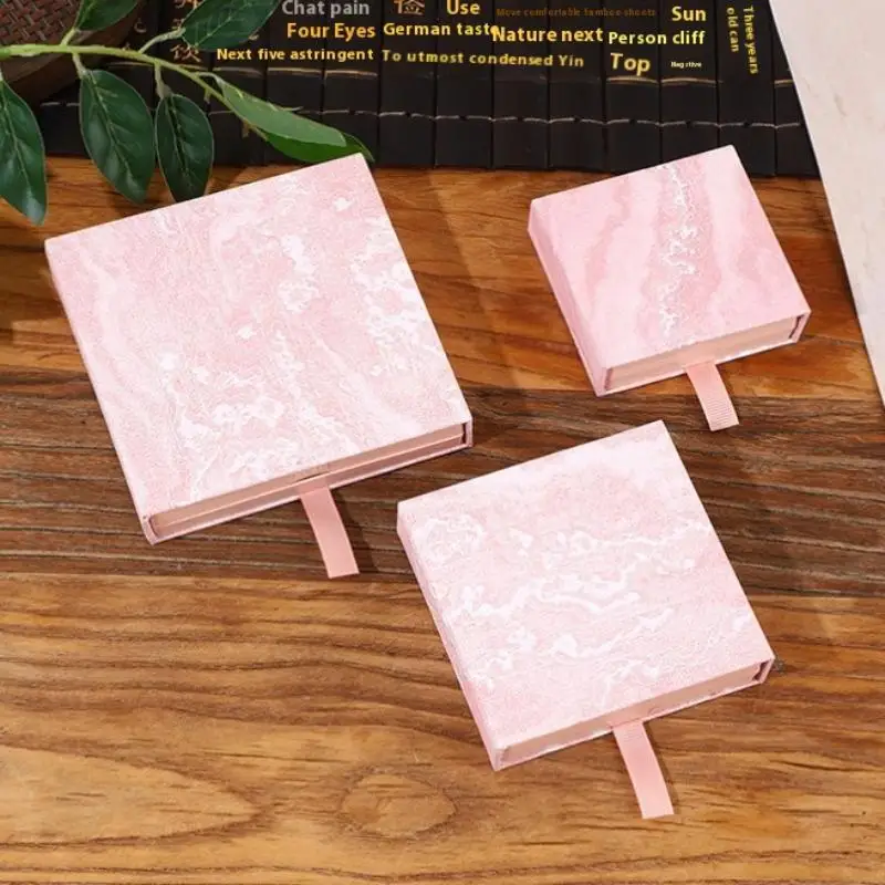 صندوق مجوهرات قابل للسحب، درج عائم، علبة عرض مجوهرات، سوار، قلادة، حامل، صناديق التعبئة والتغليف