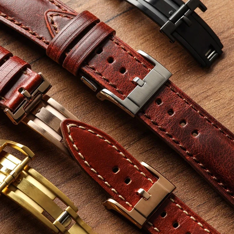 NEW Luxury Deployant Clasp 16mm 18mm 20mm For Delugs Spring Deployant Clasp for Rolex Cartier Watch Repalcement Watch Band Clasp view 3