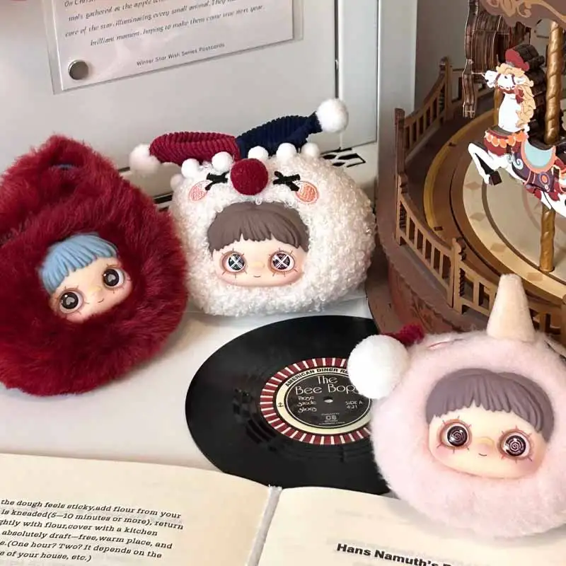 Maymei Crazy Circus-caja ciega de la serie, juguetes de adorno creativos para cabecera de cama, colgante de muñeca suave y cómodo, caja misteriosa, regalos sorpresa