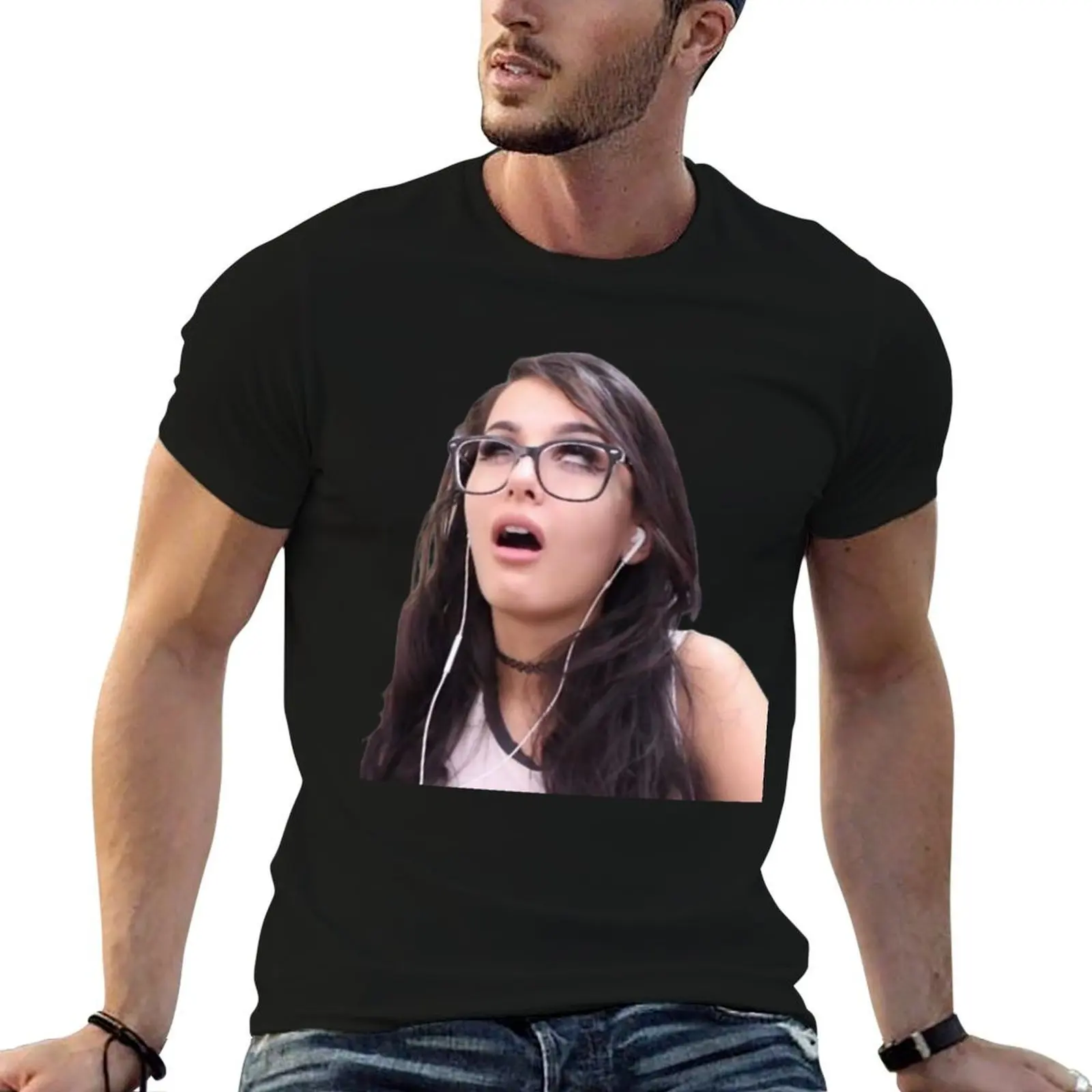 

Sssniperwolf T-Shirt funny t shirts man t shirts for man slim fit t shirts for man cotton soft T-shirt