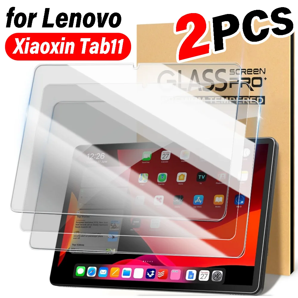 

1/2PCS HD Clear Screen Protectors Anti-scratch Protective Film for Lenovo Xiaoxin Tab11 Tempered Glass for Lenovo Xiaoxin Tab11
