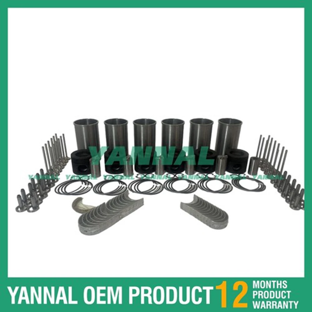 

Совершенно новый комплект для капитального ремонта двигателя P11C с подшипниками для двигателя Hino