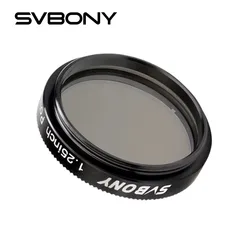 SVBONY Telescope Filter 1.25/2 Inches Linear Polarizer Filter Anodized Aluminum Optical Glass for Lunar Planetary Observing