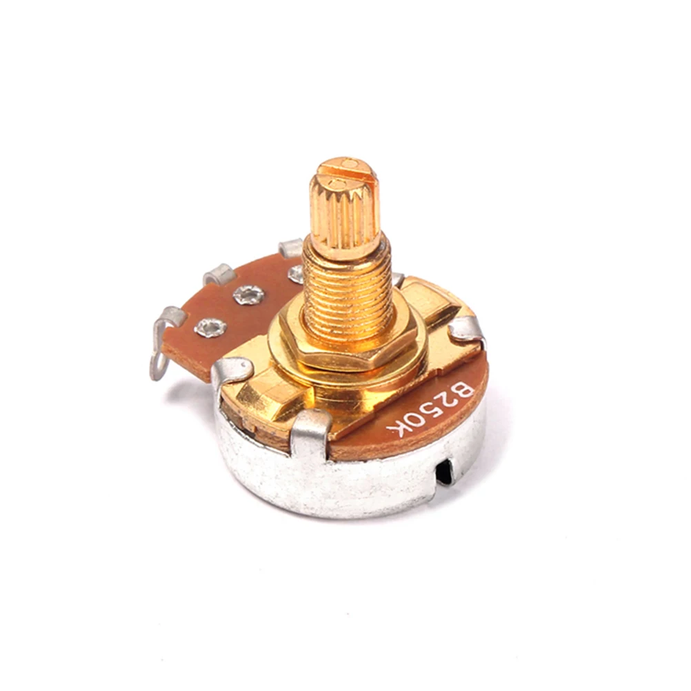 

Guitar potentiometer Electric guitar potentiometer B250K potentiometer Volume potentiometer Guitar volume potentiometer