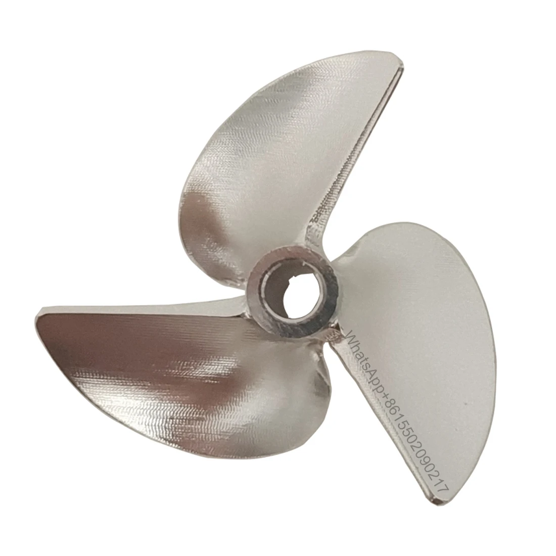 Ship model high speed semi invasion propeller / pitch 1.6 aperture 4.76 / propeller / CNC three blade aluminum propeller