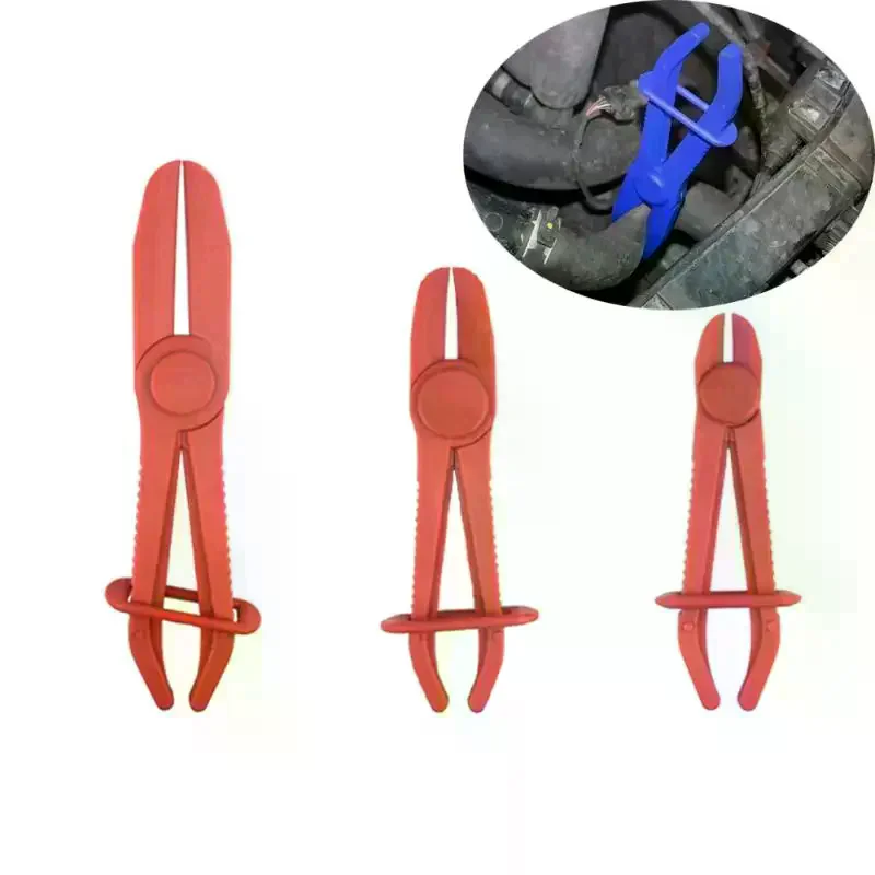1/3Pcs Brake Fuel Water Line Clamp Plier Hands Free Tool Nylon Hose Clamp Tool Set Car Repair Tools Hose Pliers