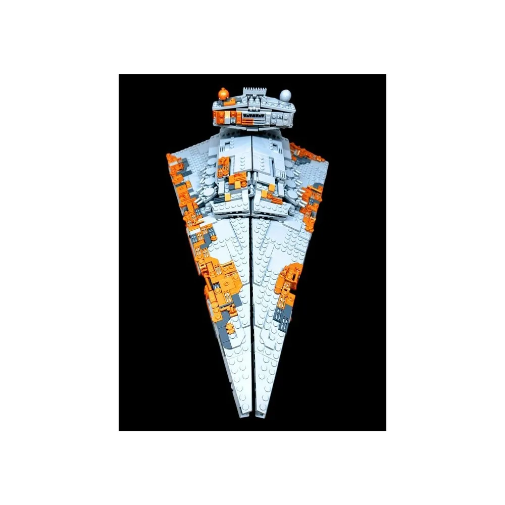 

392 шт. MOC-197036 строительные блоки Thrawn's Chimaera (575394 MOD) для детей DIY сборная модель кирпич развивающие игрушки рождественские подарки